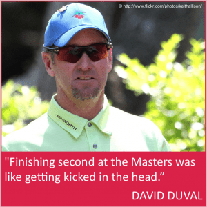 David Duval funny Masters quote