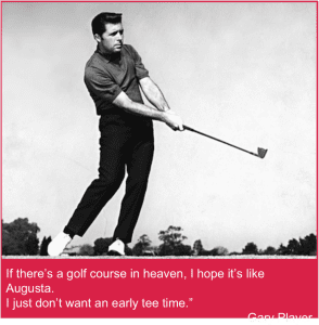 Gary Player funny Masters quote
