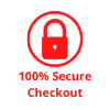 100% secure checkout