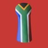 South Africa flag head cover